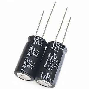 Direct insertion ceramic capacitor